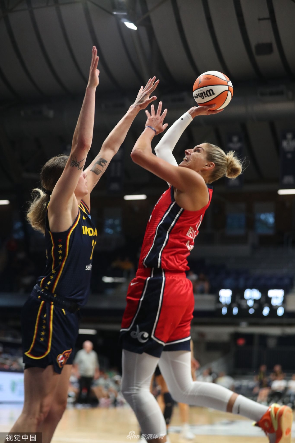 [WNBA常规赛]华盛顿神秘人82-70印第安纳狂热（华盛顿神秘人对印第安纳狂热）