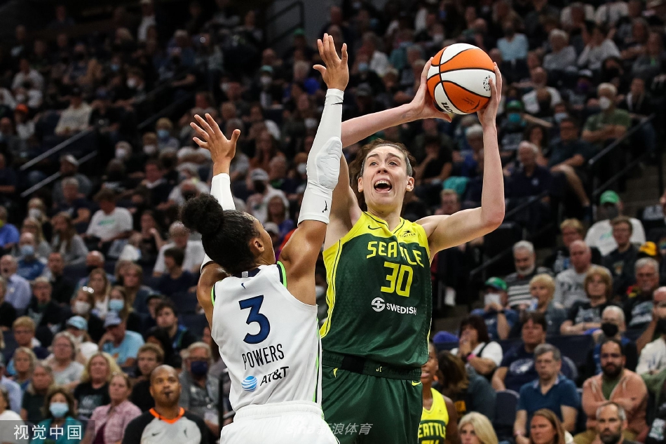 [WNBA常规赛]西雅图风暴96-69明尼苏达山猫（西雅图风暴vs明尼苏达山猫）