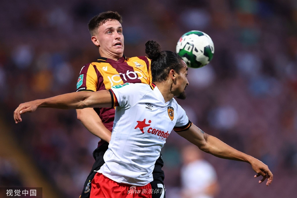 [英格兰联赛杯]布拉德福德2-1赫尔城（布拉德福德和赫尔）