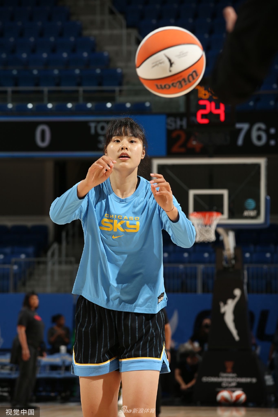 [WNBA总裁杯]芝加哥天空83-93拉斯维加斯王牌（芝加哥天空对拉斯维加斯王牌）