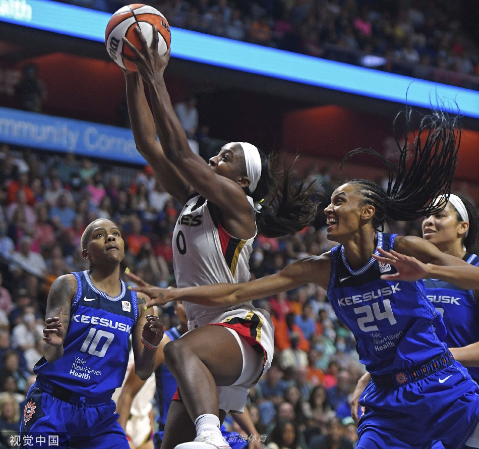 [WNBA常规赛]拉斯维加斯王牌91-83康涅狄格太阳（拉斯维加斯王牌vs康涅狄格太阳）