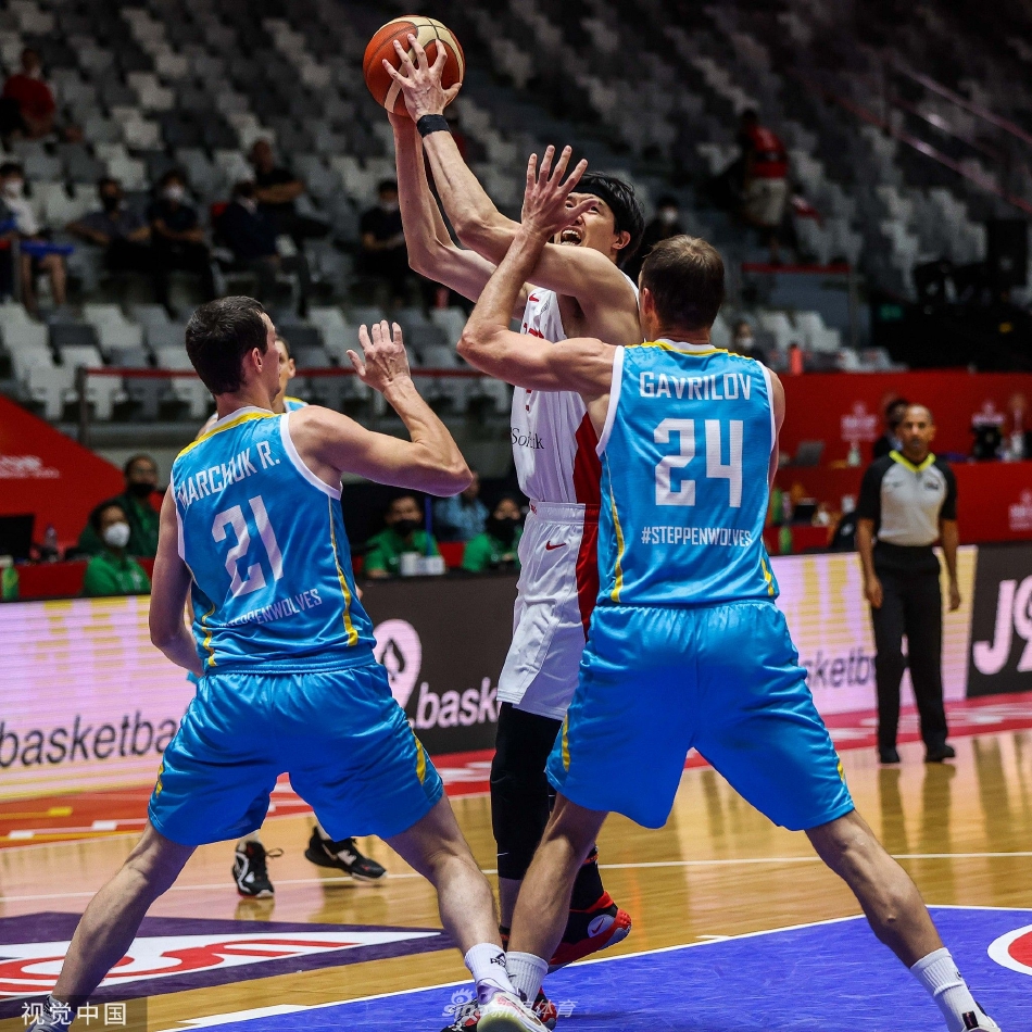 [男篮亚洲杯]日本100-68哈萨克斯坦（日本vs哈萨克斯坦）