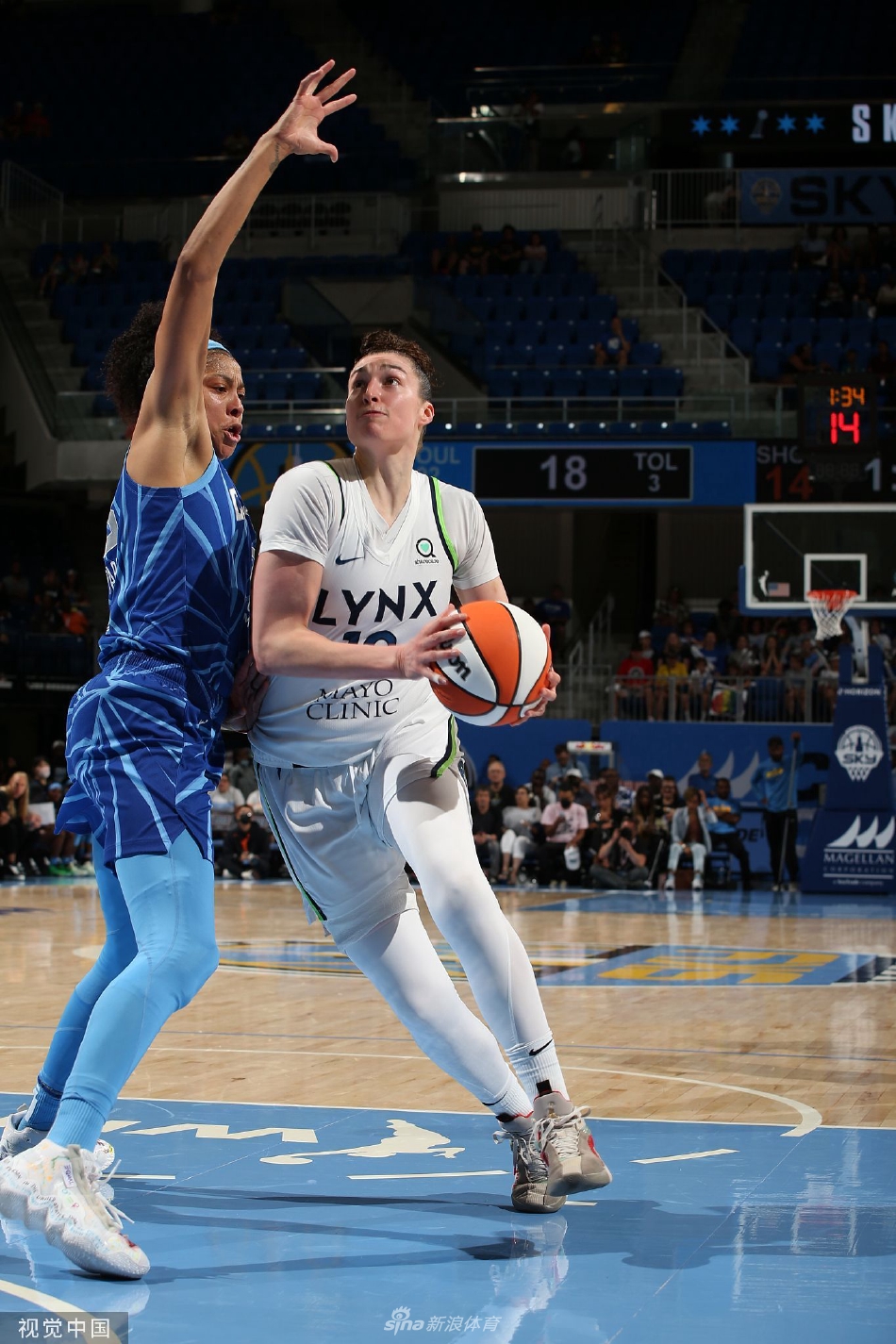 [WNBA常规赛]明尼苏达山猫Vs芝加哥天空（明尼苏达山猫vs拉斯维加斯王牌比分）