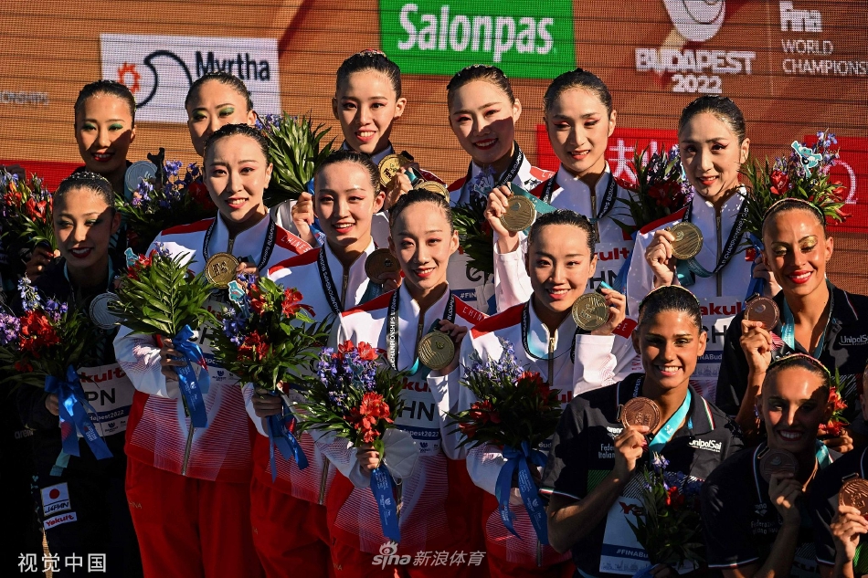 中国队世锦赛花游集体技术自选夺冠（世锦赛花样游泳中国队）