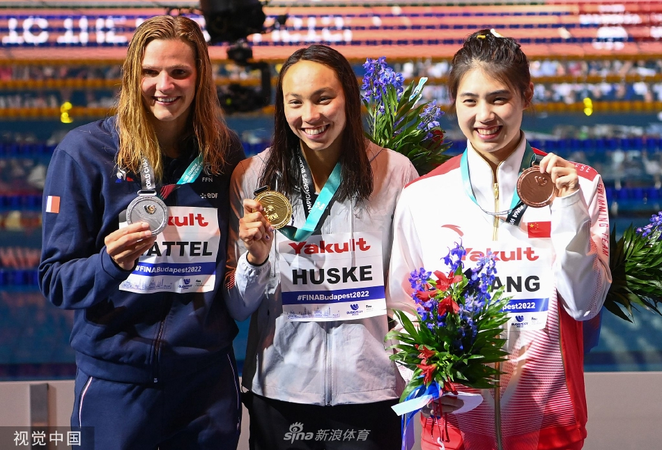 国际泳联世锦赛赛况 张雨霏100米蝶泳第三名（张雨霏100米蝶泳金牌）