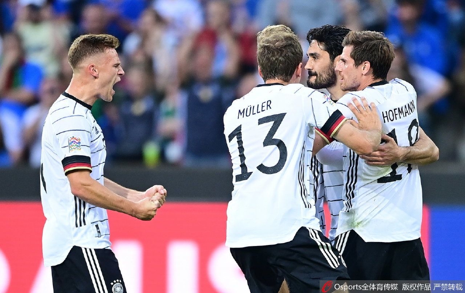 [欧国联]德国5：2胜意大利 维尔纳双响穆勒破门（德国足球赢过意大利吗）