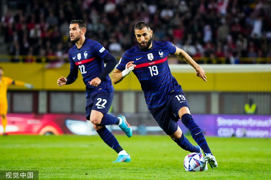 [欧国联]法国1-1奥地利（法国队vs奥地利）