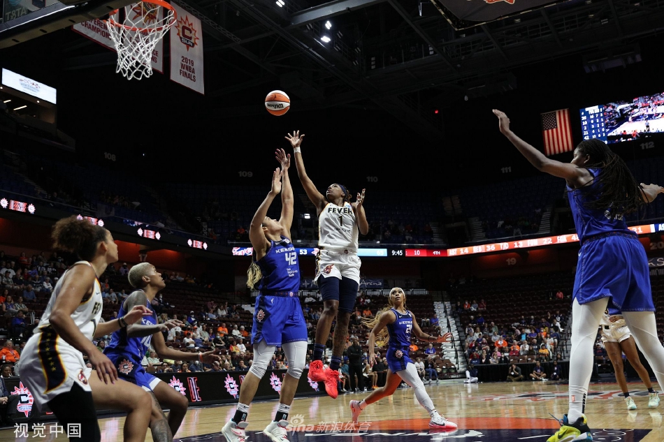 [WNBA常规赛]印第安纳狂热69-88康涅狄格太阳（印第安纳狂热vs康涅狄格太阳）