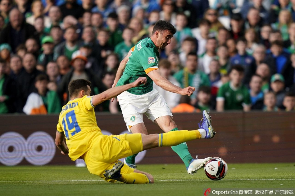[欧国联]爱尔兰0-1乌克兰（爱尔兰球队参加欧冠）