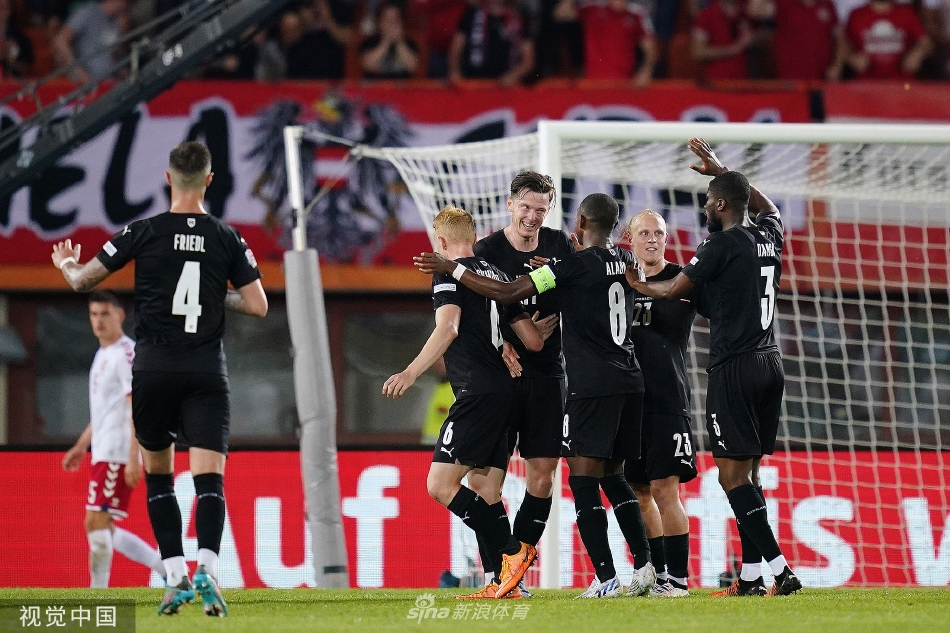 [欧国联]奥地利2-1丹麦（奥地利对丹麦比赛）