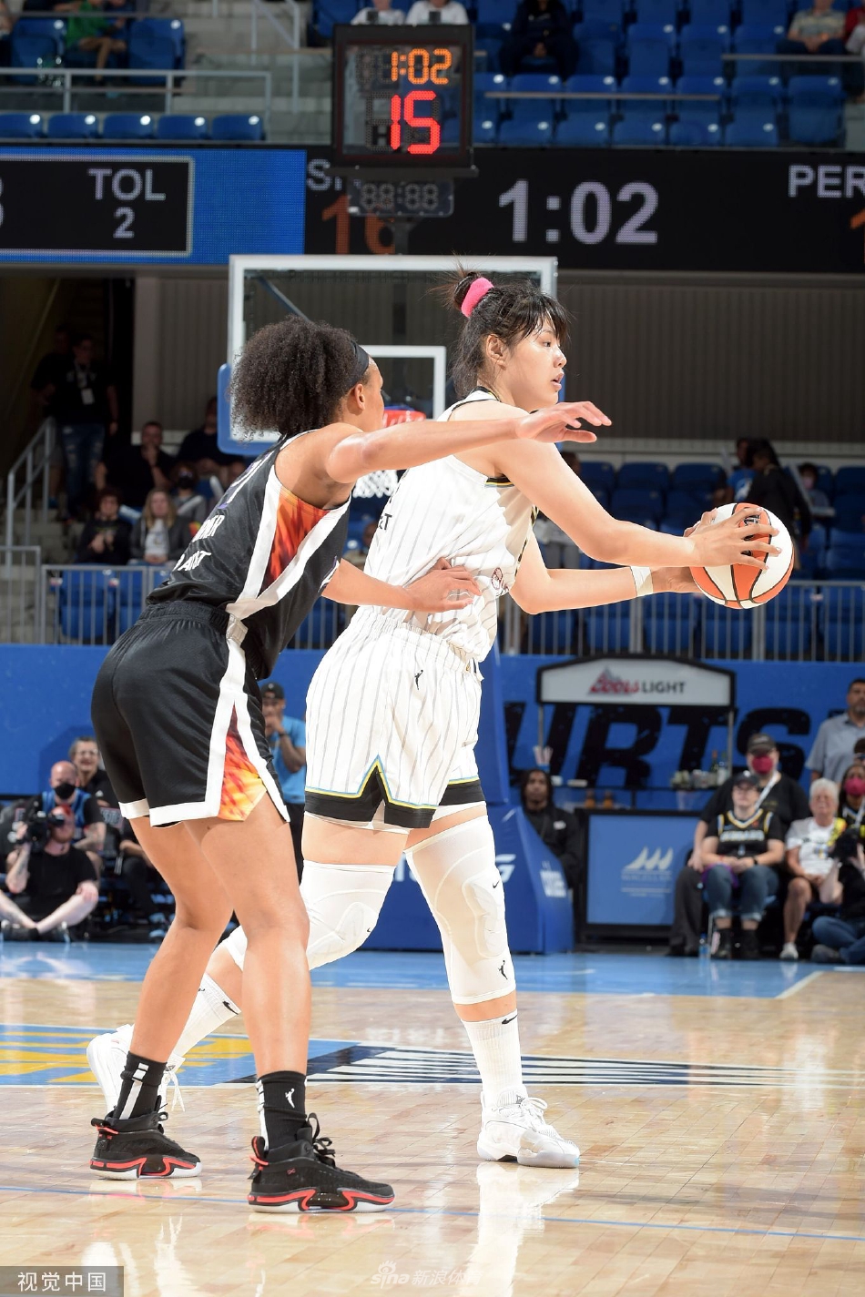 [WNBA常规赛]菲尼克斯水星Vs芝加哥天空 李月汝领衔（菲尼克斯水星队的比赛）