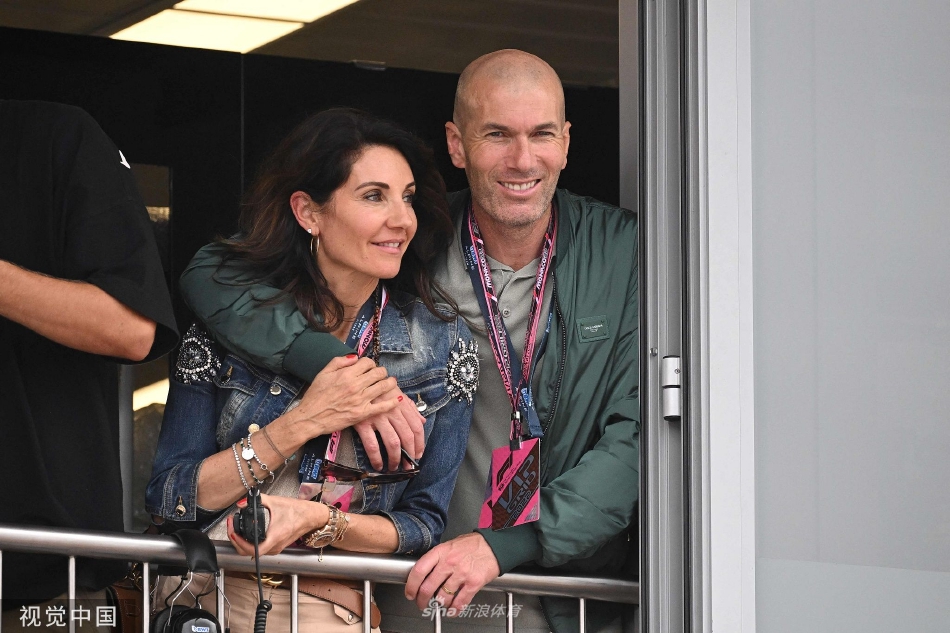 齐达内、莱万领衔名流现身F1摩纳哥站