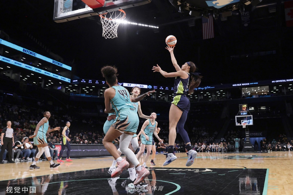 [WNBA]纽约自由人71-81达拉斯飞翼 韩旭10分2板