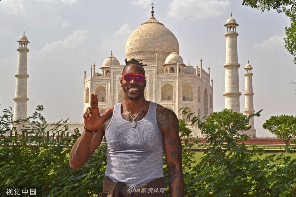 NBA球星霍华德参观泰姬陵（nba 霍华德）