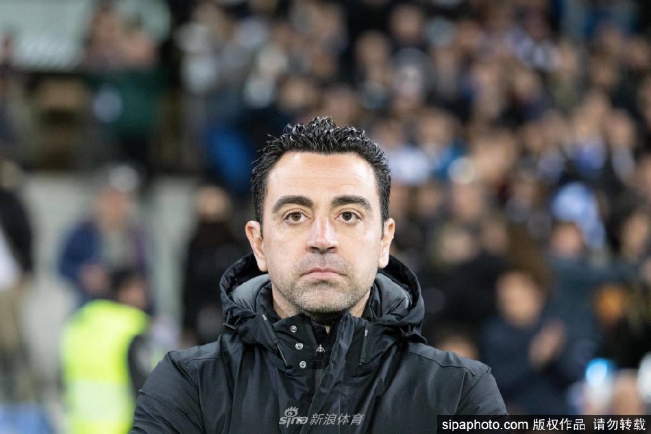 哈维入主巴萨至今32场赢了17场 胜率仅为53.1%队史第二差（巴萨哈维每赛季数据）