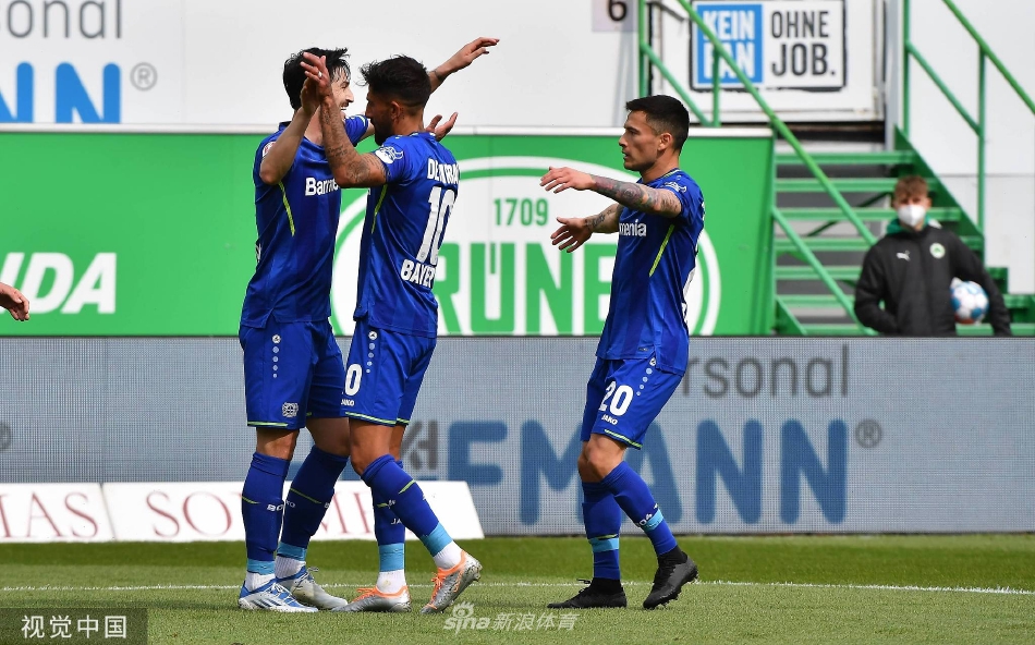 [德甲]阿兹蒙破门 菲尔特1-4勒沃库森（阿兹蒙 俄超）