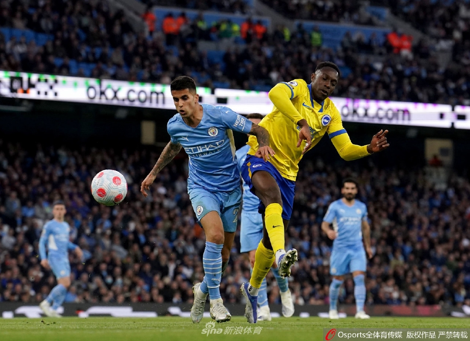 [英超]曼城3：0胜布莱顿霍夫（英超曼城vs布莱顿）