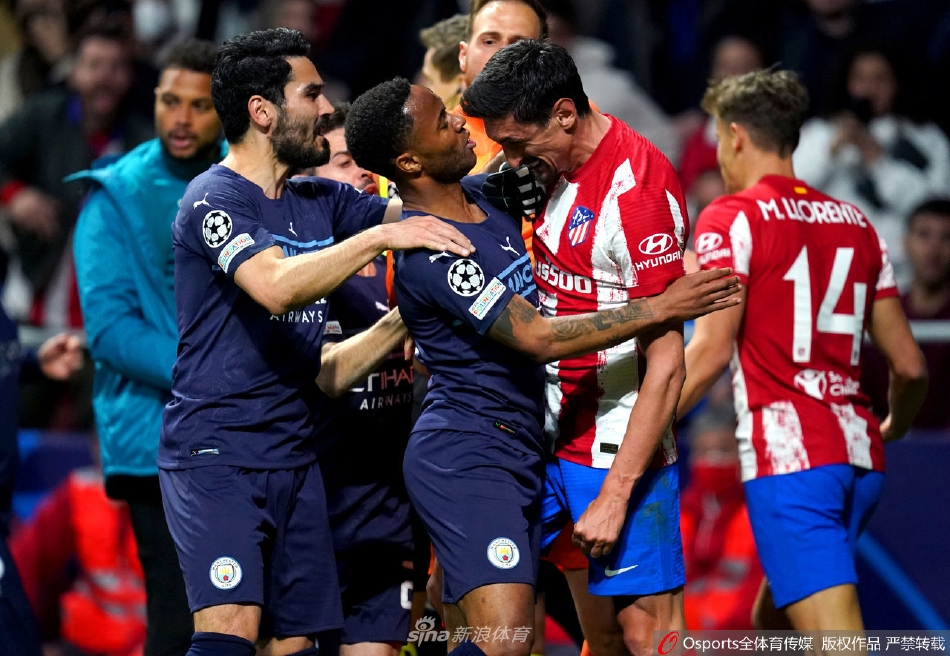[欧冠]马德里竞技0：0平曼城 曼城晋级半决赛（欧冠曼城vs马赛）