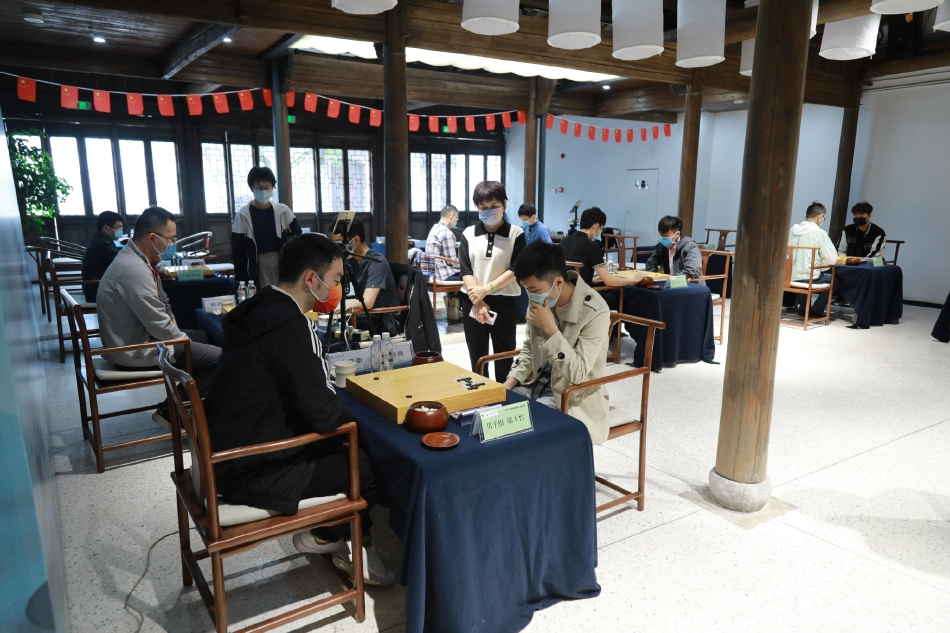 亚运会围棋国家队选拔第五个比赛日现场实况（亚运会围棋比赛中国围棋队）