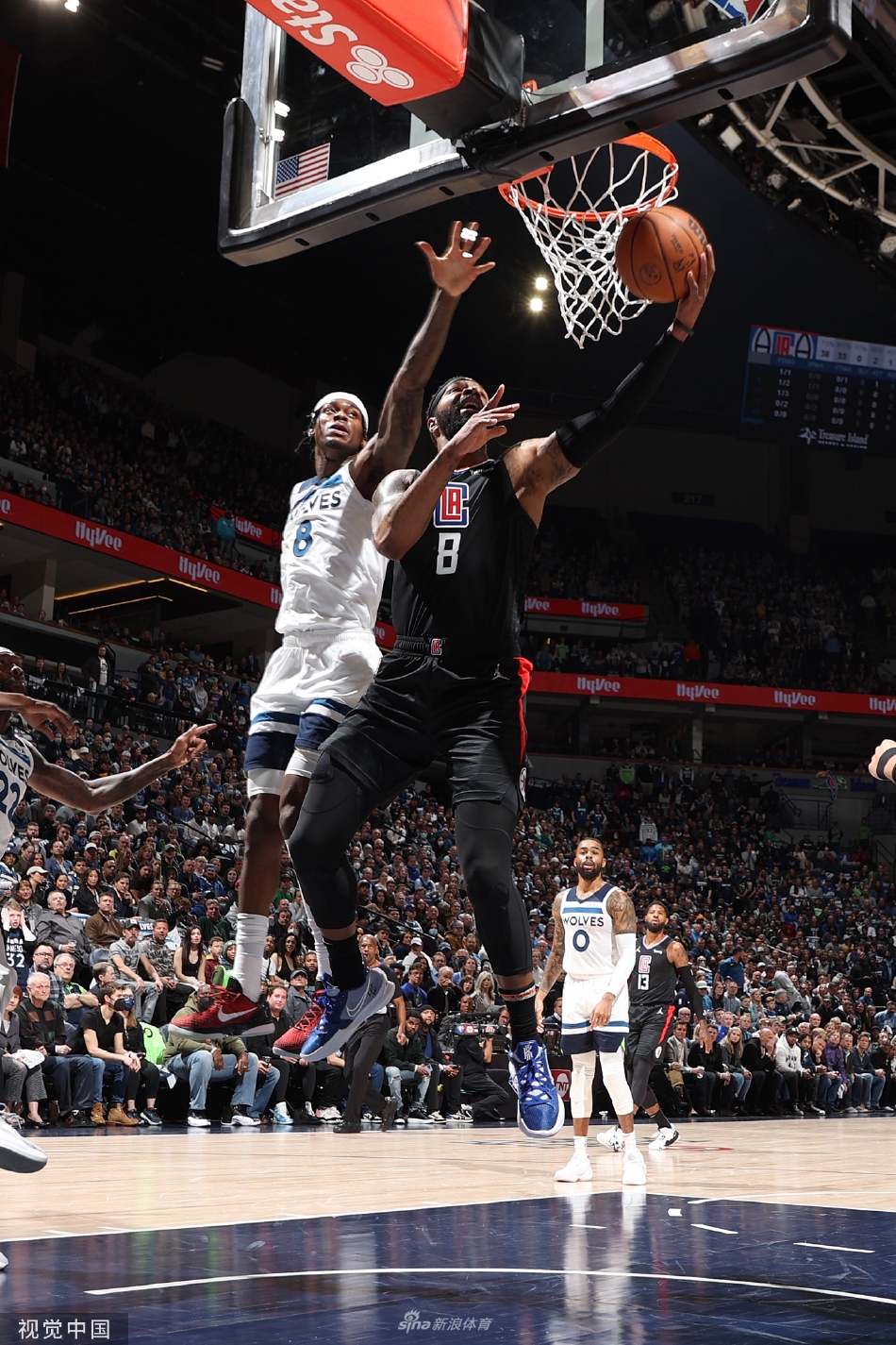 [NBA西部附加赛]快船104-109森林狼（快船森林狼集锦）