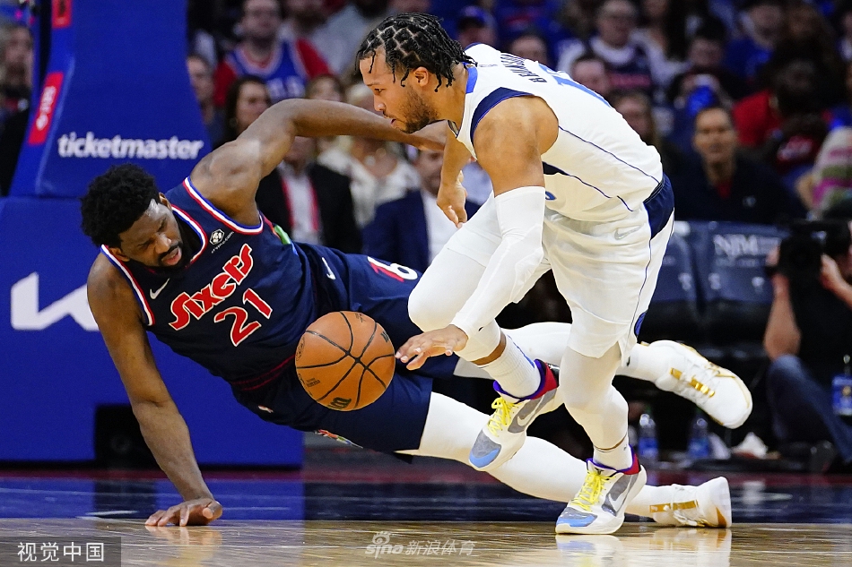 [NBA常规赛]独行侠101-111不敌76人 恩比德32分哈登24+12+7（nba独行侠队赛程）