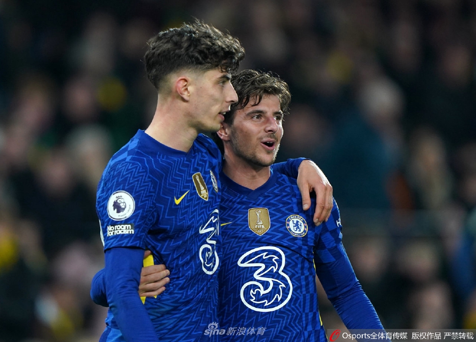 [英超]切尔西3-1诺维奇 哈弗茨进球（英超:切尔西7-0诺维奇 芒特戴帽）
