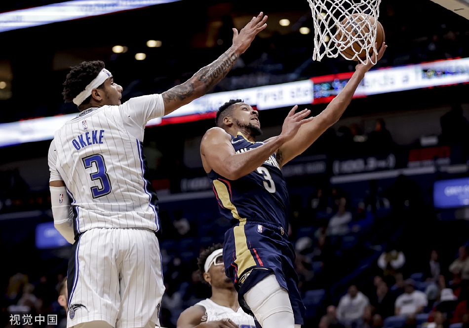 [NBA常规赛]魔术108-102鹈鹕（魔术大胜鹈鹕）