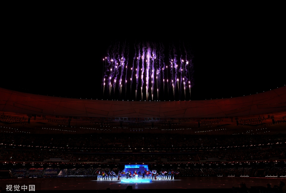 北京冬残奥会开幕式烟花表演（北京冬残奥会开幕式烟花表演时间）