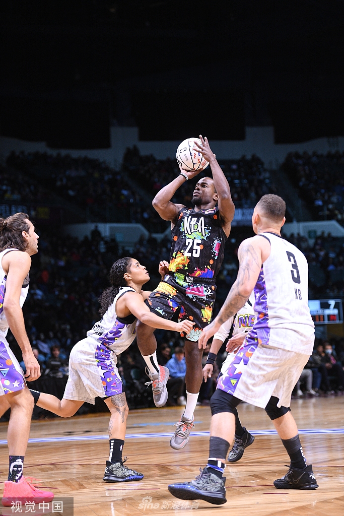 [NBA全明星名人赛]沃顿队Vs威尔金斯队