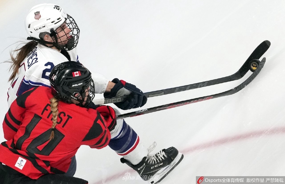 [女冰决赛]加拿大3：2胜美国（加拿大女子冰球联赛）