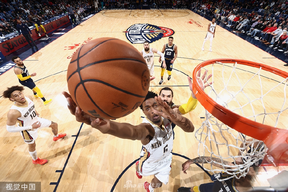 [NBA常规赛]灰熊121-109鹈鹕 T·琼斯27+9