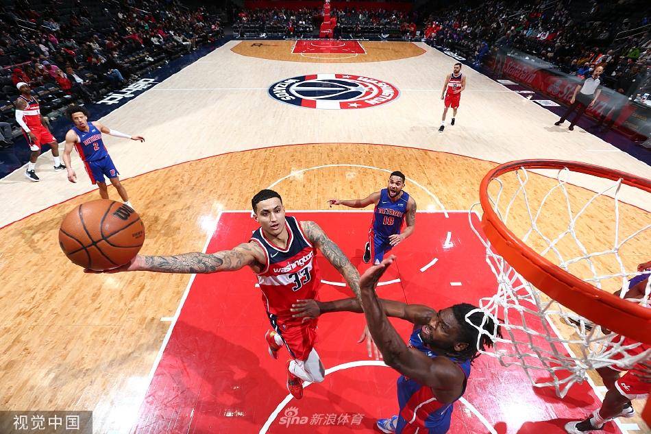 [NBA常规赛]奇才6人上双库兹马23+7 活塞94-103奇才（nba奇才的比赛）