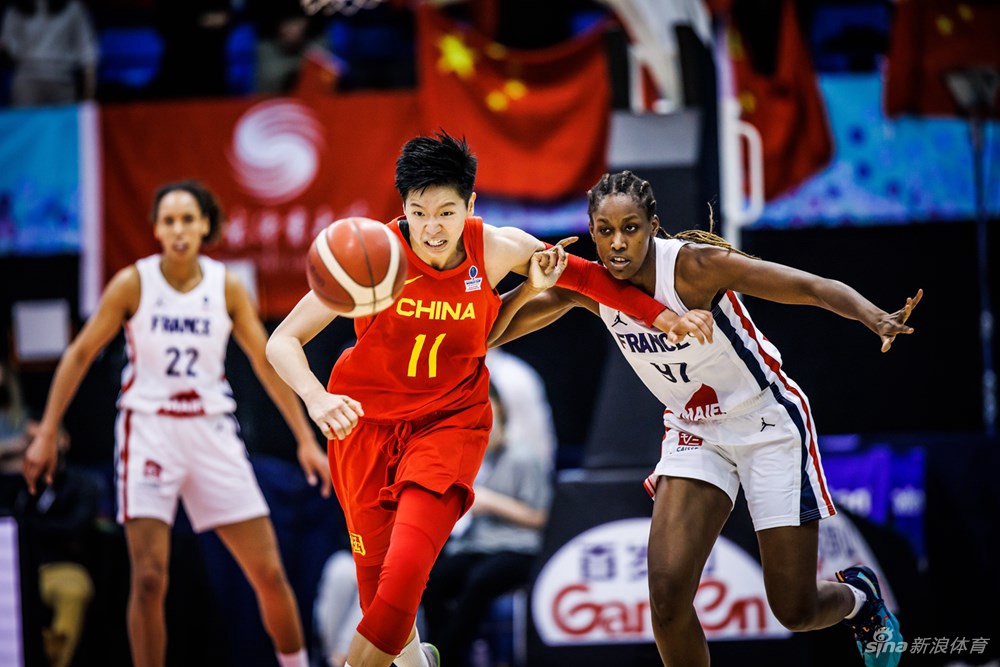 中国女篮103-70法国 3战全胜晋级世界杯（女篮 中国 法国）