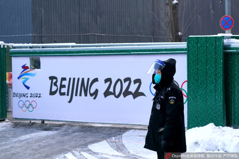 北京街头冬奥元素即景（北京冬奥会场景）