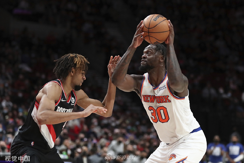 [NBA常规赛]兰德尔28+16 尼克斯103-112开拓者（尼克斯球员兰德尔）