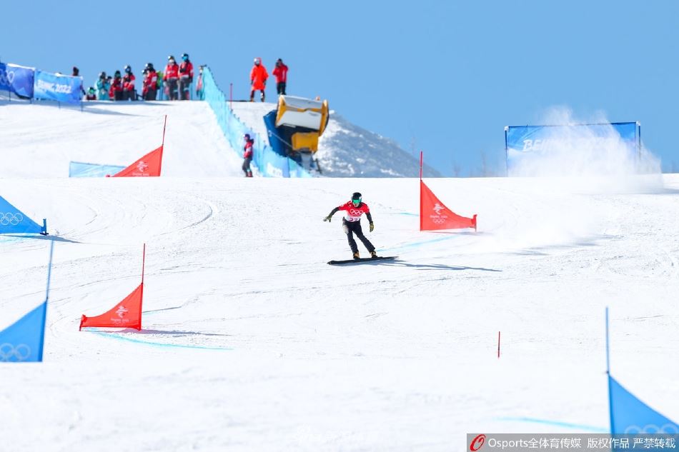 单板滑雪男子平行大回转资格赛 毕野出战（单板滑雪平行大回转国家队）
