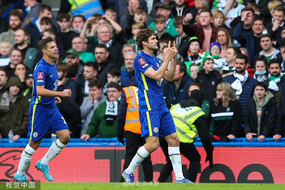 [足总杯]切尔西2-1普利茅斯 阿隆索破门（切尔西3号阿隆索）