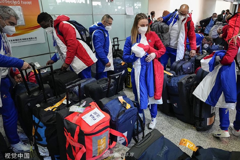 法国冬奥代表队抵达首都机场（法国冬奥代表队抵达首都机场时间）