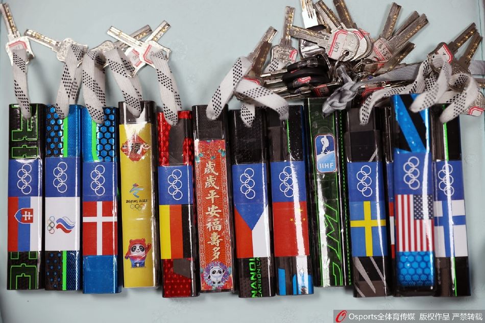 有创意！废弃冰球球杆制作钥匙挂饰（冰球杆制作视频）