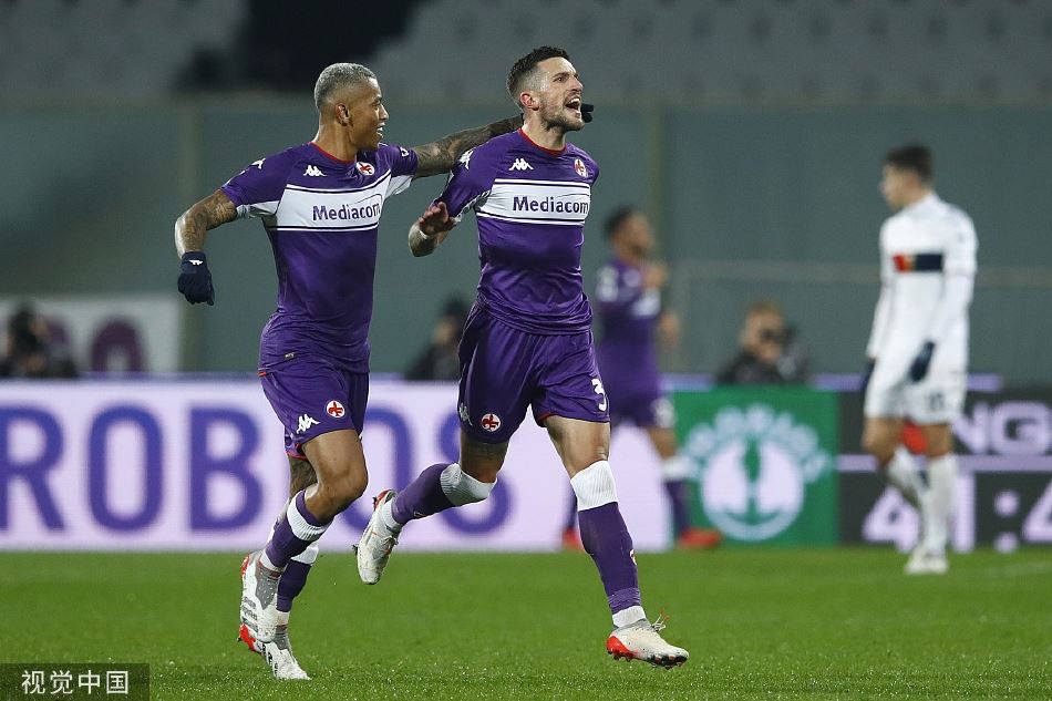 [意甲]比拉吉双响 佛罗伦萨6-0热那亚（热那亚和佛罗伦萨）