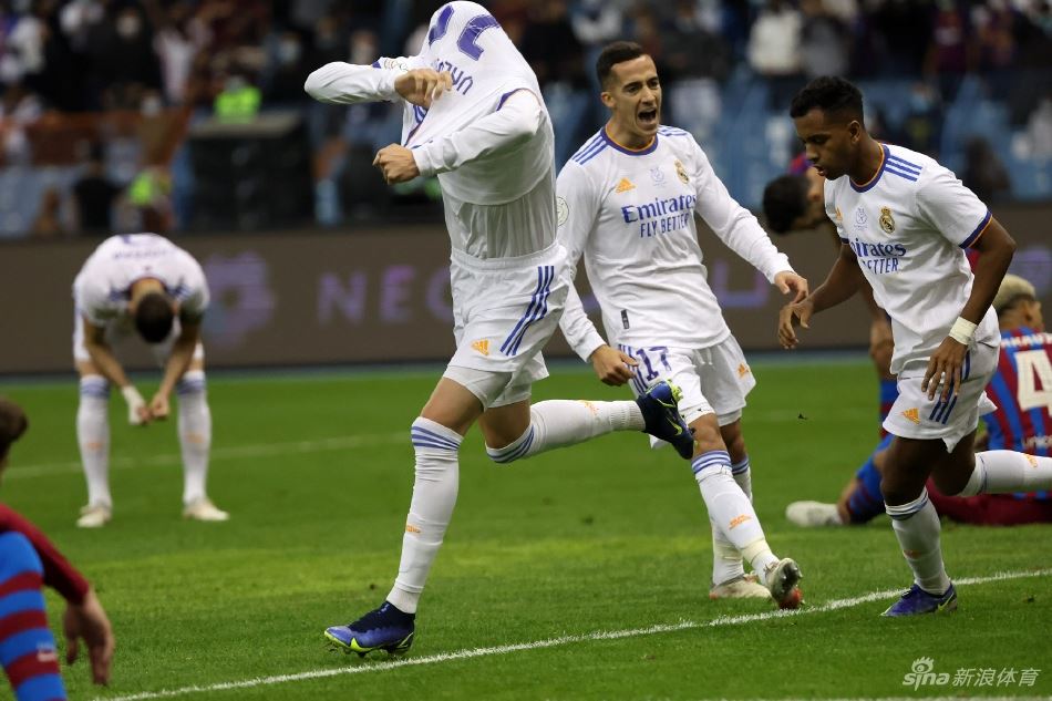 [西班牙超级杯]皇马3-2巴萨 巴尔韦德绝杀