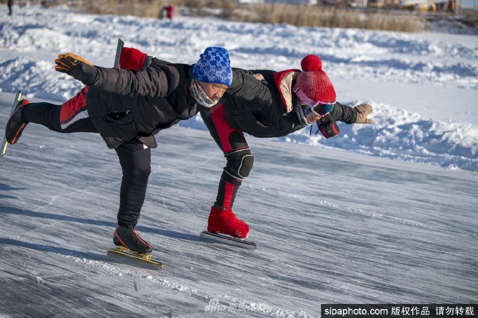 内蒙古牙克石：滑冰健身乐无穷（牙克石 滑雪）