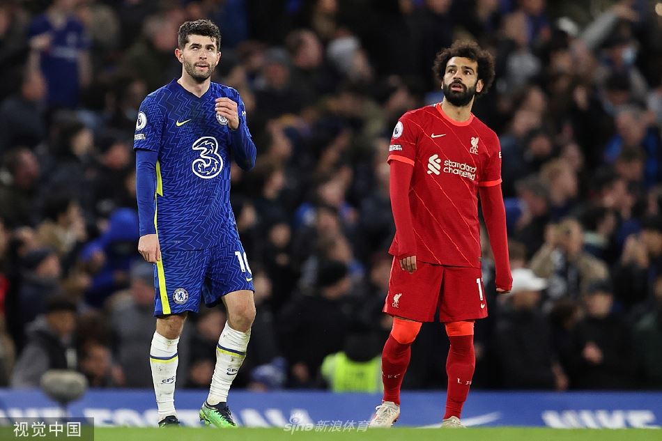 [英超]普利希奇扳平比分 切尔西2-2利物浦（普利西奇转会切尔西）