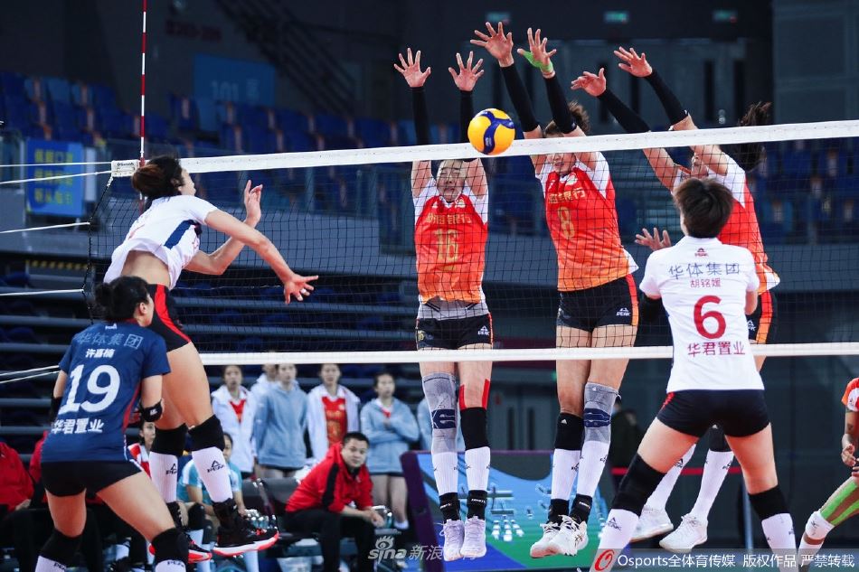 [女排超级联赛]天津渤海银行3：0胜辽宁华君