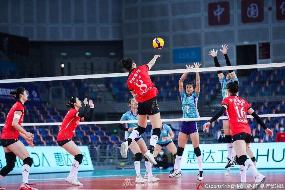 [女排超级联赛]福建安溪铁观音3：0胜河北海瑞