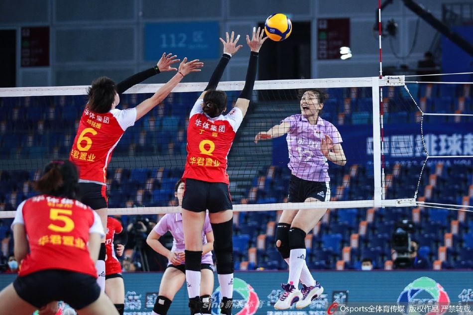 [女排超级联赛]广东江门华体0：3负辽宁华君