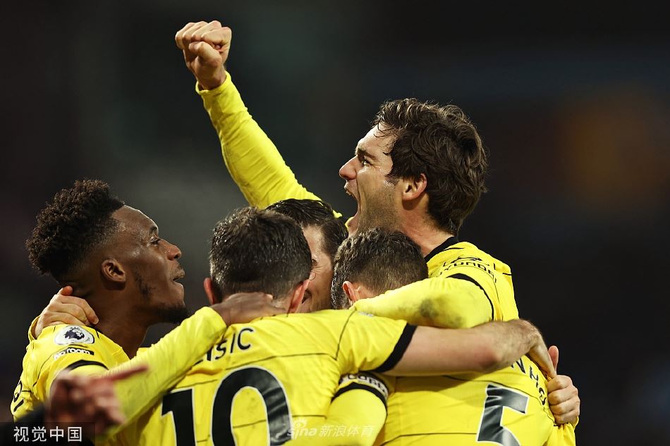 [英超]若日尼奥点射双响 阿斯顿维拉1-3切尔西（英超阿斯顿维拉对切尔西）
