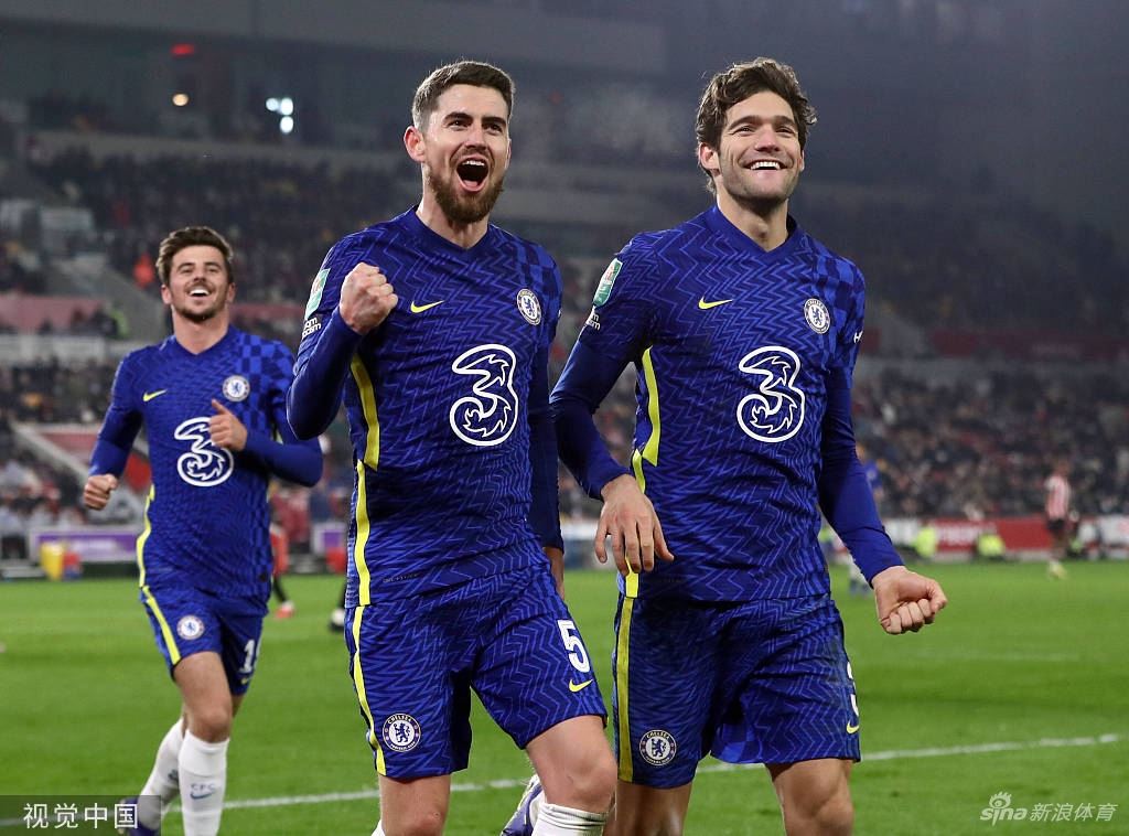 [联赛杯]布伦特福德0-2切尔西 若日尼奥破门（布伦特福德对切尔西）