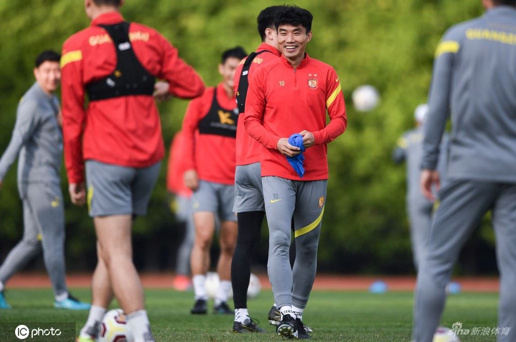 广州队备战训练中超 蒋光太领衔众将（中国队规划球员蒋光太）