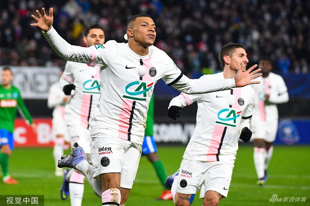 [法国杯]巴黎3-0轻松晋级 姆巴佩独造3球（曝巴黎对姆巴佩报价超过1.8亿欧）
